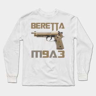 Handgun Beretta M9A3 Long Sleeve T-Shirt